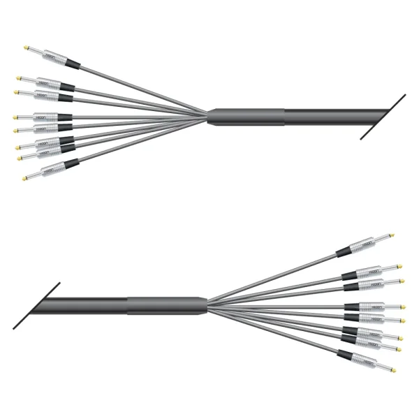 Multicorekabel Quantum, schwarz,  3,00m