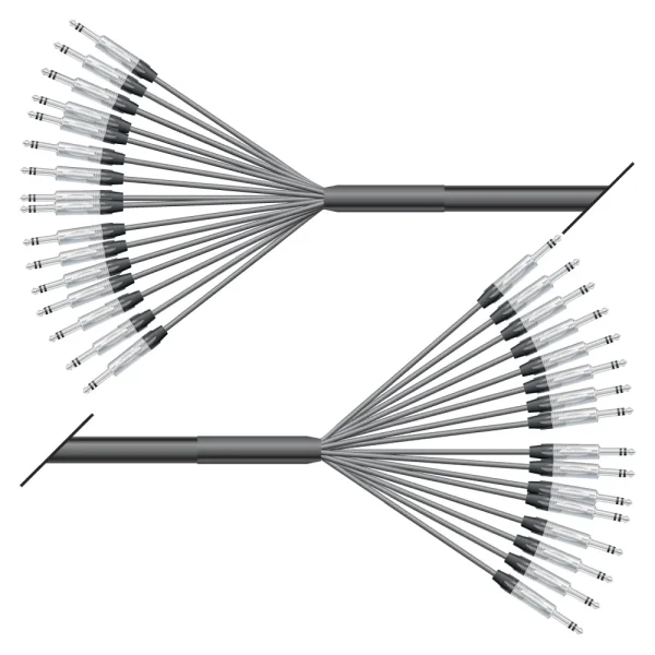 Multicorekabel Quantum, schwarz, 15,00m