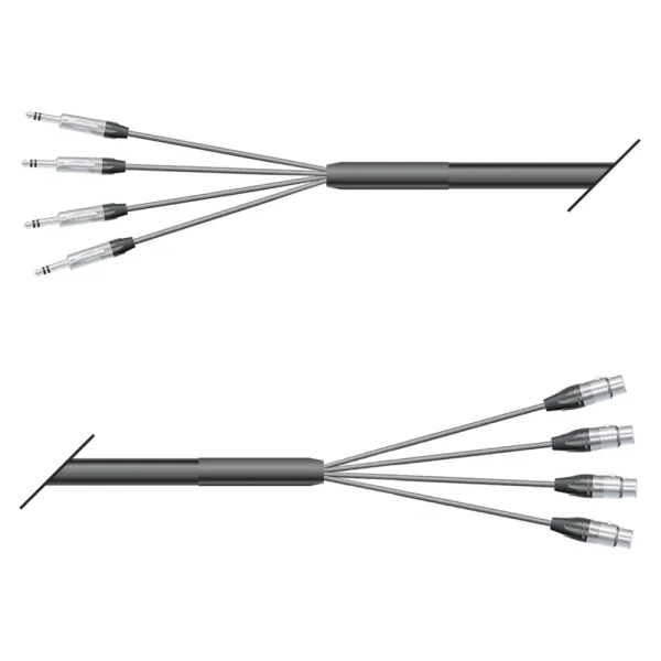 Multicorekabel Quantum, schwarz, 10,00m