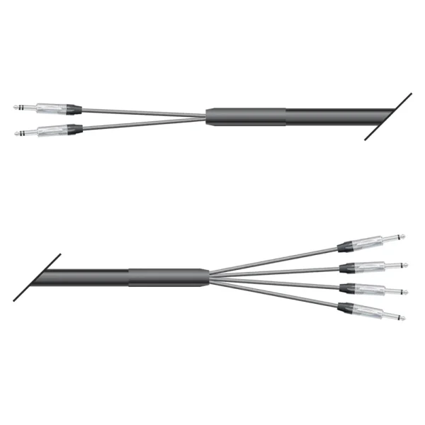 Multicorekabel Quantum, schwarz, 10,00m