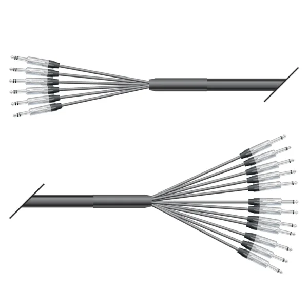 Multicorekabel Quantum, schwarz,  3,00m