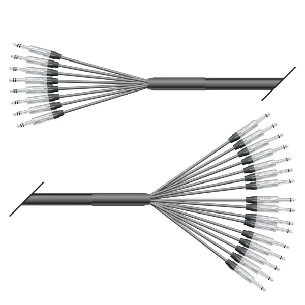 Multicorekabel Quantum, schwarz, 10,00m