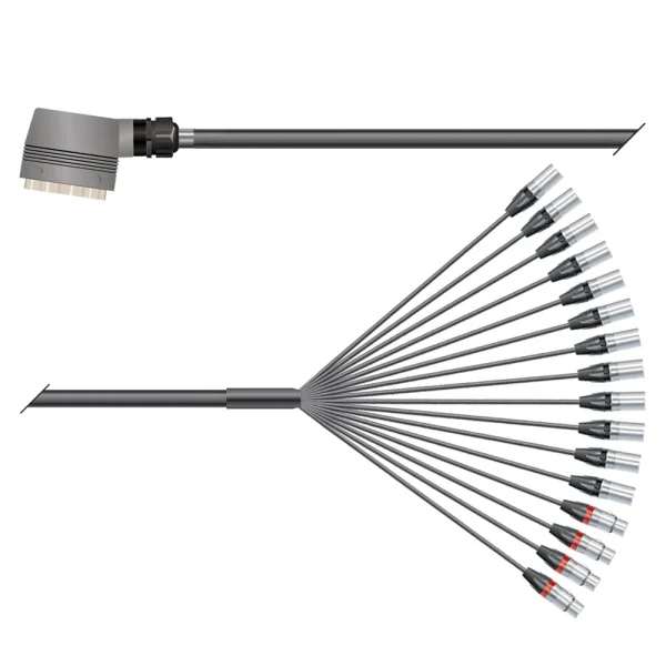 Multicorekabel Quantum, schwarz, 33,00m