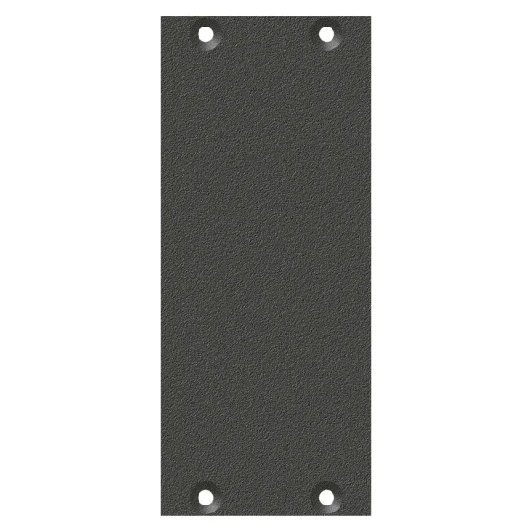 SYSBOXX-Frontblech 2HE 1BE Leerblech