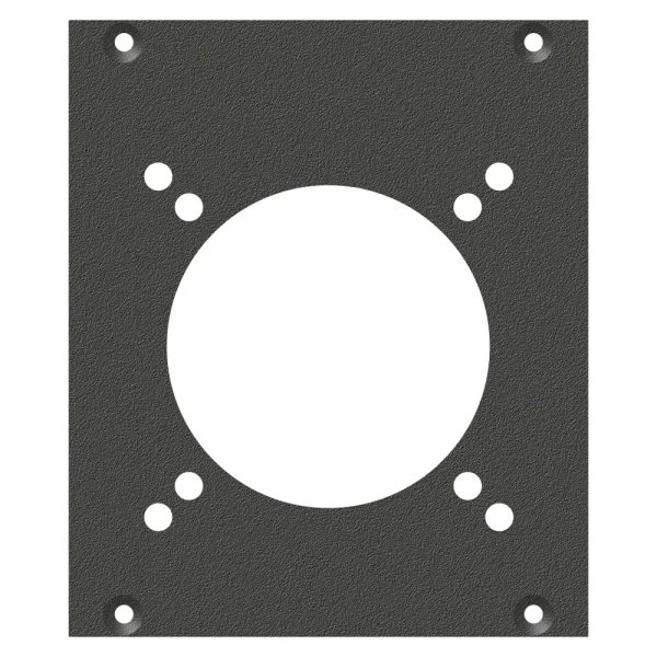 SYSBOXX-Frontblech 2HE 2BE 1xCEE3-16/