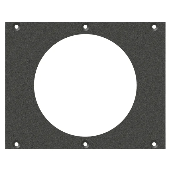 SYSBOXX-Frontblech 2HE 3BE Hohlwanddose