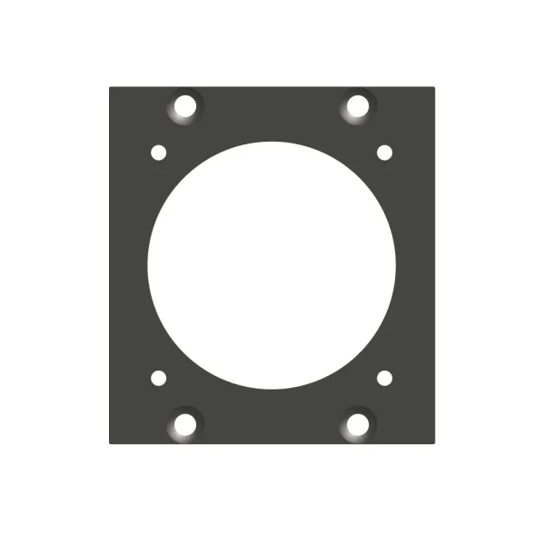 SYSBOXX Seitenblech 2HE 1TE, LK85/150