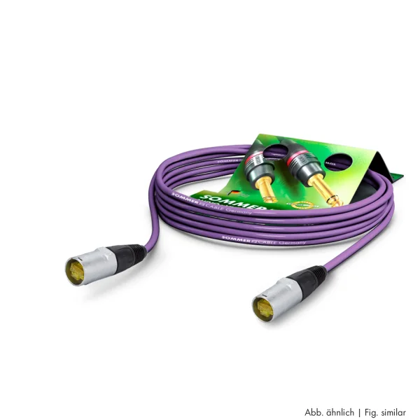 Netzwerkkabel CAT7 PUR, violett, 15,00m
