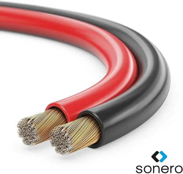 Sonero Premium 0,75mm² Lautsprecherkabel, 25,00m