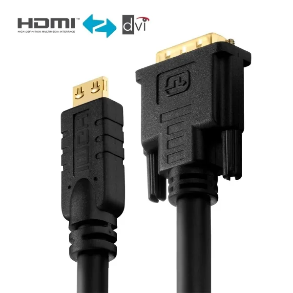 Zertifiziertes 2K HDMI / DVI Kabel - 15.0m