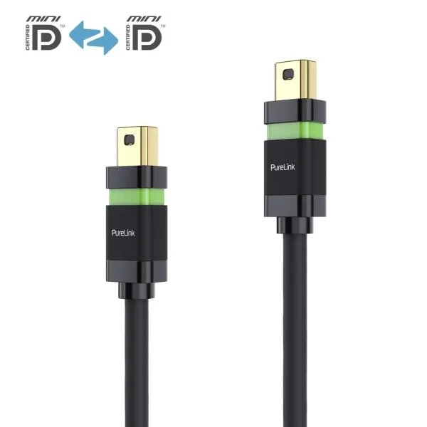Zertifiziertes 4K Mini DisplayPort Kabel - 1,00m