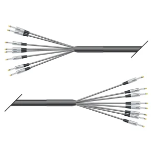 Multicorekabel Quantum, schwarz,  3,00m