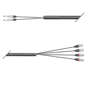 Multicorekabel Quantum, schwarz,  3,00m