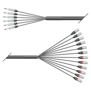 Multicorekabel Quantum, schwarz,  2,00m