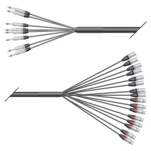 Multicorekabel Quantum, schwarz, 10,00m