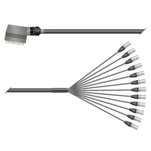 Multicorekabel Quantum, schwarz, 10,00m