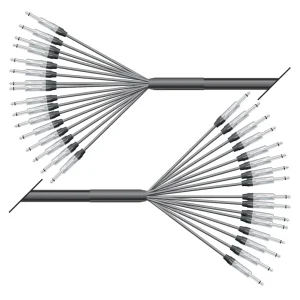 Multicorekabel Quantum, schwarz,  2,00m