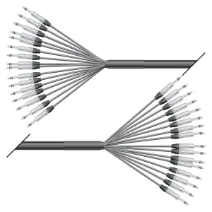 Multicorekabel Quantum, schwarz, 15,00m