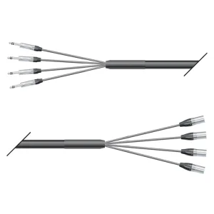 Multicorekabel Quantum, schwarz, 10,00m