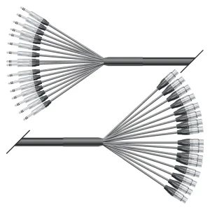 Multicorekabel Quantum, schwarz,  3,00m