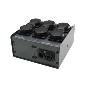 Schukoverteiler 6fach, powerCON TRUE1