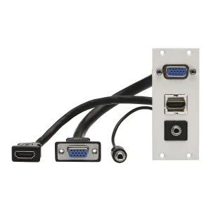 SYSBOXX Frontblech 2HE, 1BE, VGA + HDMI